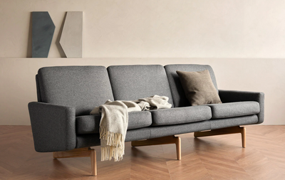 Egsmark 3 Seater (Dark Grey)