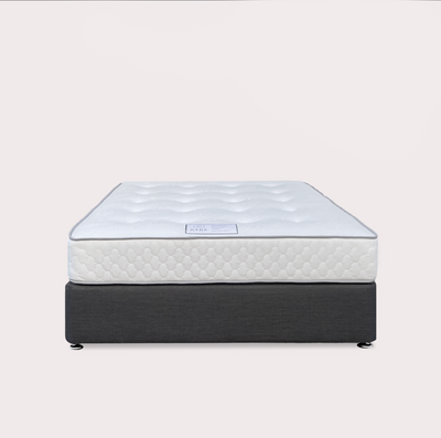 Set  4FT 6 HYDE Contract Divan Bed  (Base & Mattress)