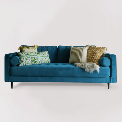 Brooklyn 3 Seater Sofa (Teal)
