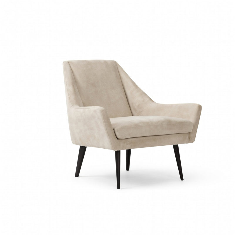 CARLTON Armchair MEG 02 - cream velvet