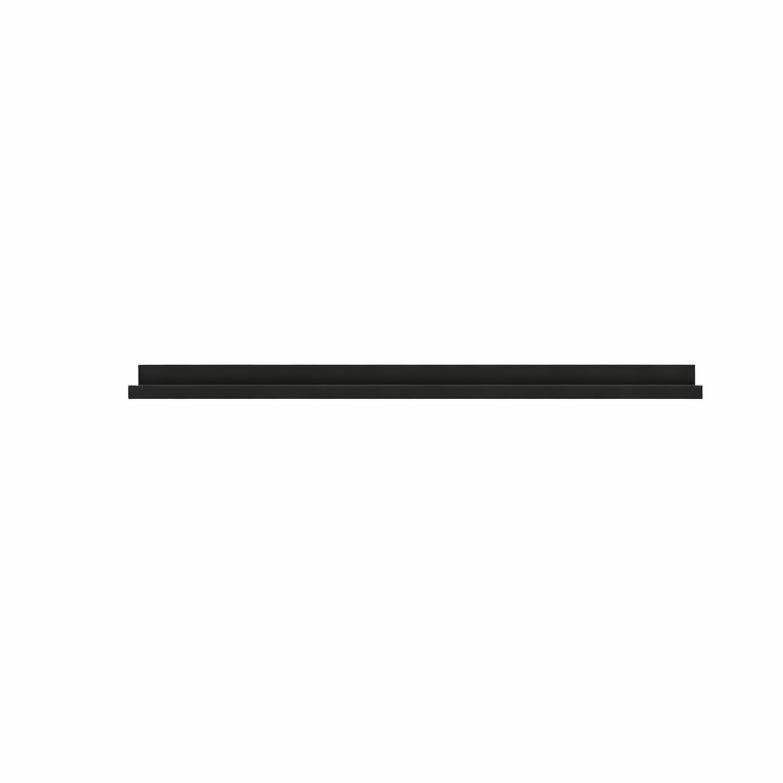 MOSS Wooden Picture Shelf 55cm - black
