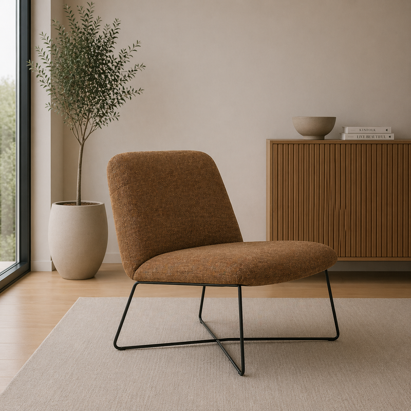 FLY Occasional Chair OVER THE HORIZON 20 - brown