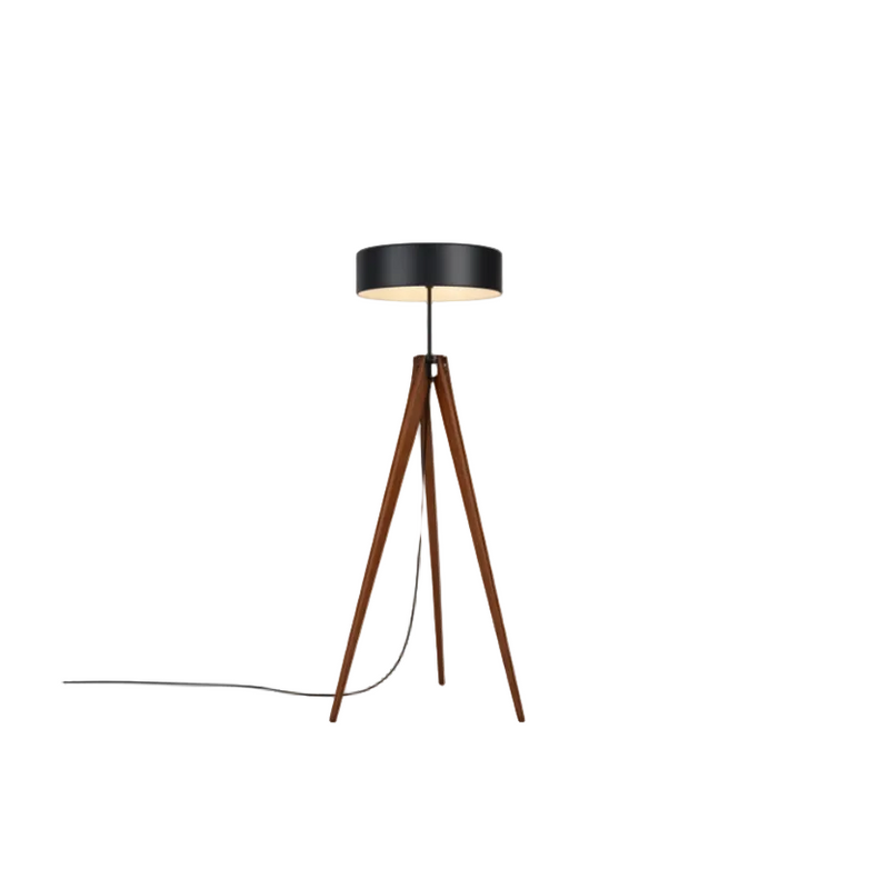 NERA Floor Lamp - black (2 x E27) *TAKE PLASTIC CAPS x 6*