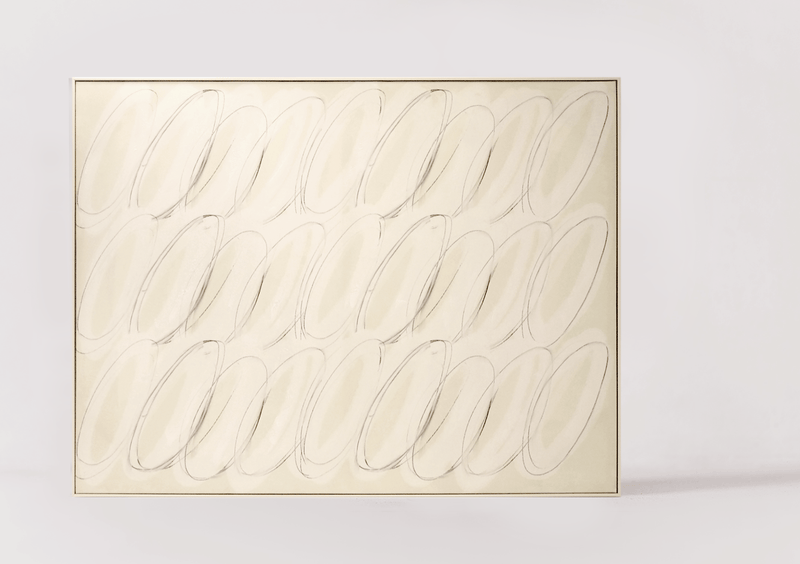 SCRAWL - PHDI195 / 110x140 - White Frame.