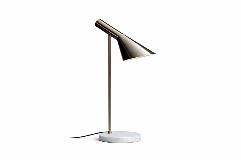 Harlem Table lamp Brushed Nickel W170 x D345 x H600mm