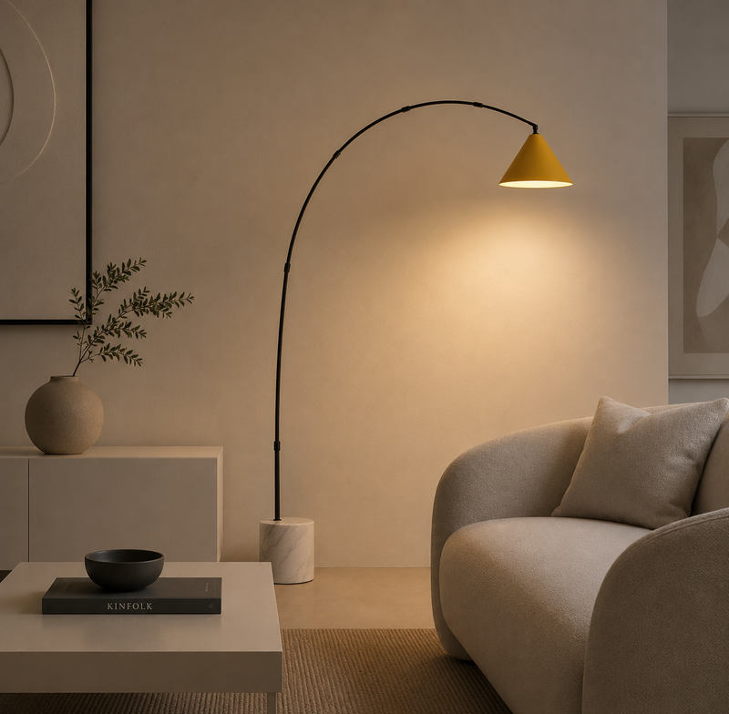 HANG LED Floor Lamp - yellow