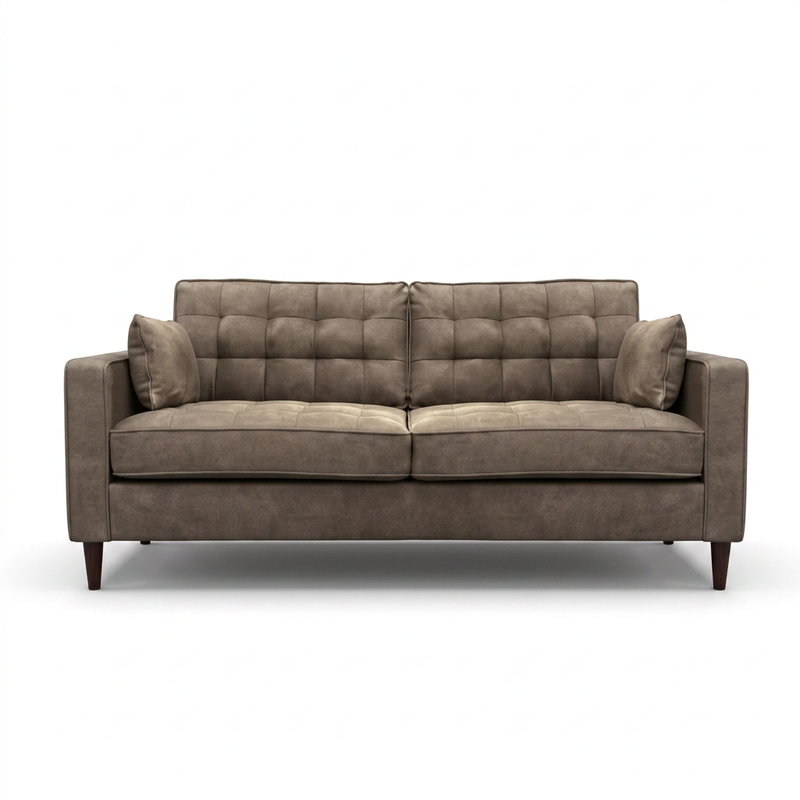 EMMA 3-Seater Sofa PRESTON 94 - mocha