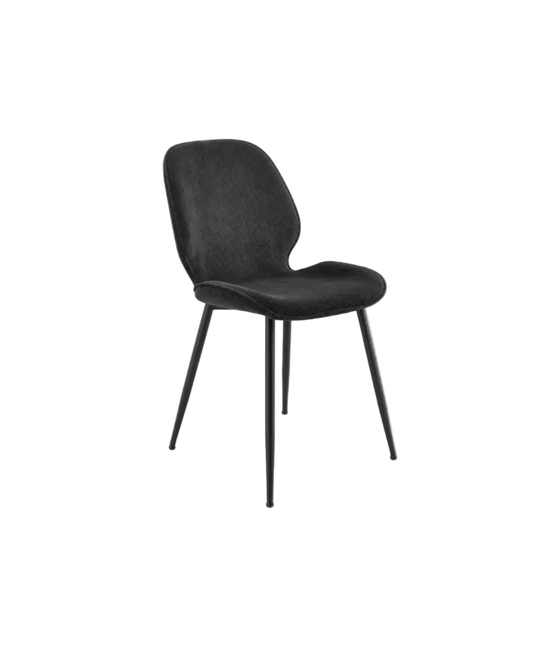 FEMKE Dining Chair - anthracite / black