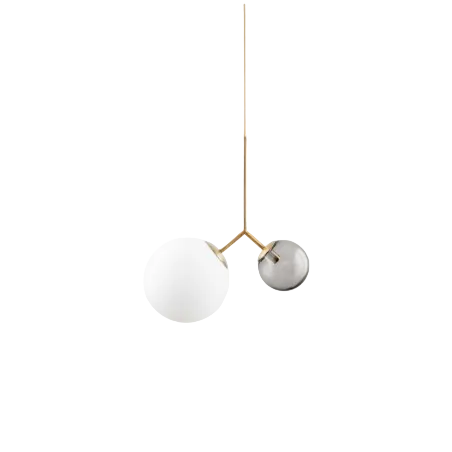 TWICE Ceiling Light - grey (2 x E14)