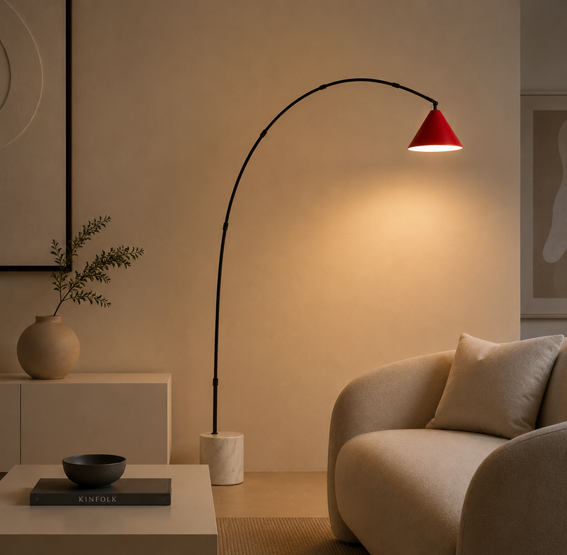 HANG LED Floor Lamp - red