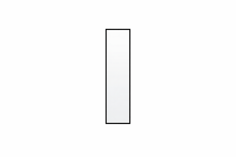 ELVA Bedroom Mirror 40 x 150cm - black