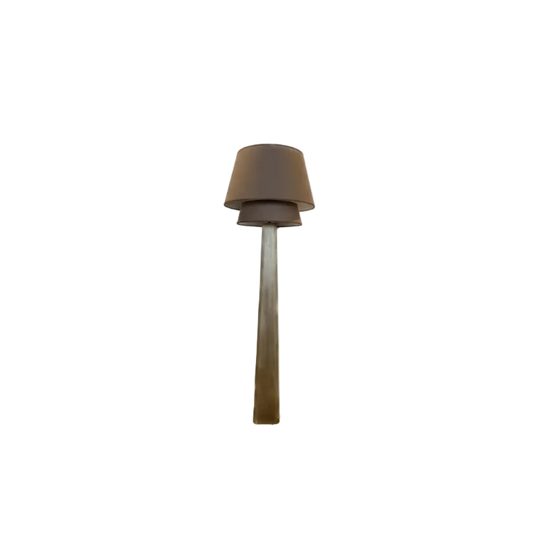 WAKE Floor Lamp - oak / brown (E27)