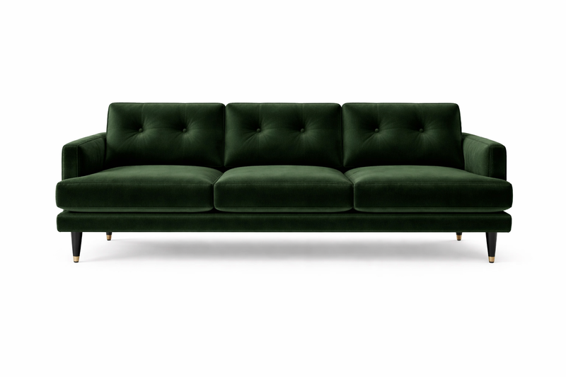 VERDI XL 3-Seater Sofa MEG 62 - green