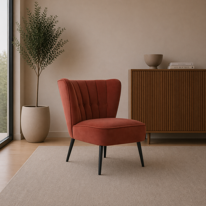 SELMA Accent Chair - copper