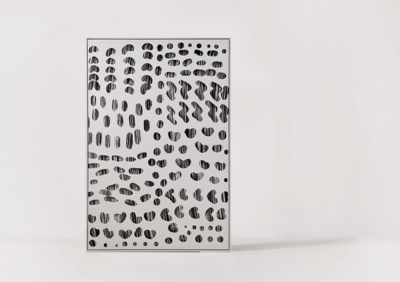 RAIN DROP PHDI091/ 80x120 - White Frame