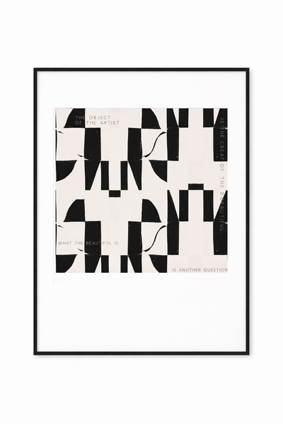 CANVAS ART - PHDI001 / 110x140 - black