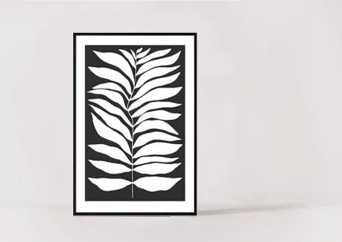 FERN - PHDI181 / 80x120 - Black Frame