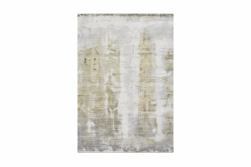 BROOKLYN Rug - ivory /  yellow (160 x 220cm)