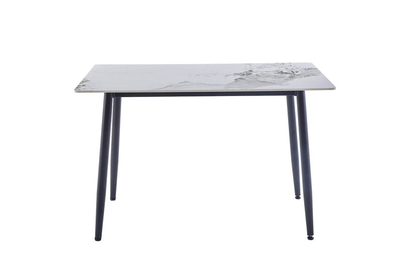 CODY Rectangle Dining Table 120cm - white