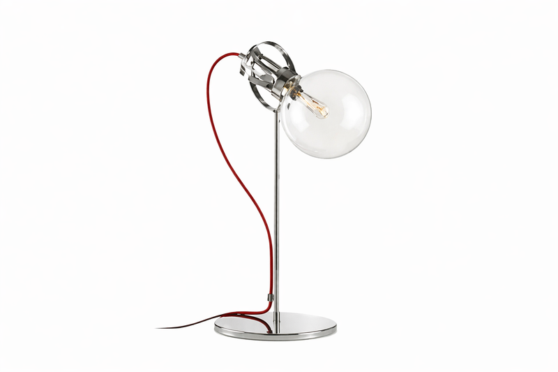 RADIO Table Lamp - stainless steel (E27 Vintage)