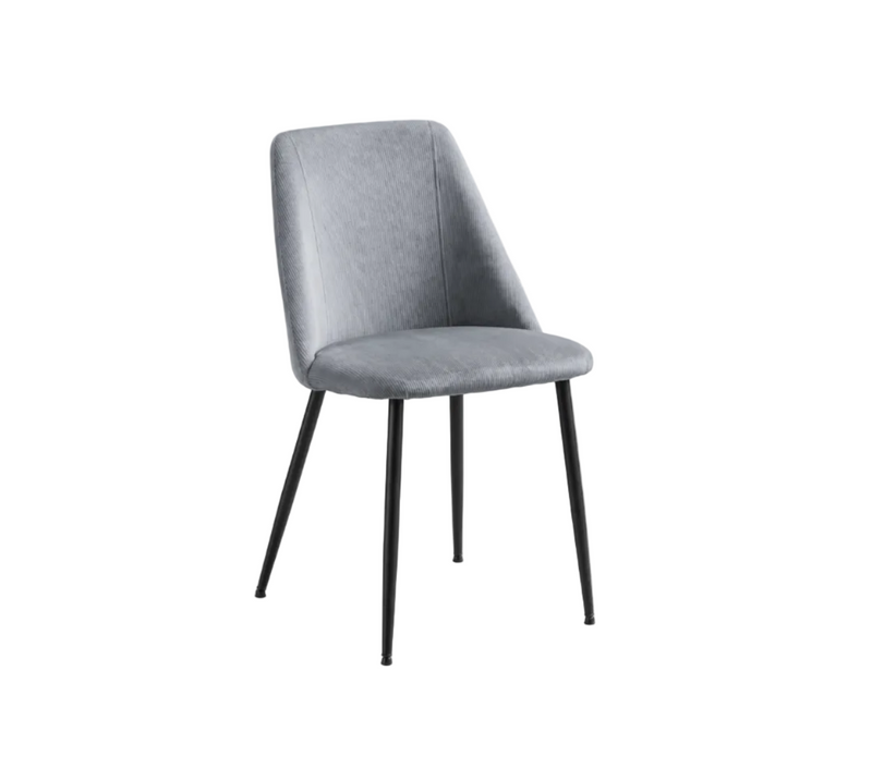 INES Dining Chair - grey / black