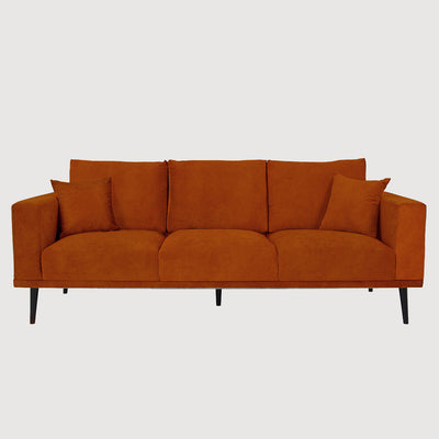 Connie 3 Seater Sofa (Rust)