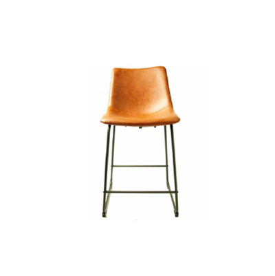Cooper Barstool (Tan Leather)