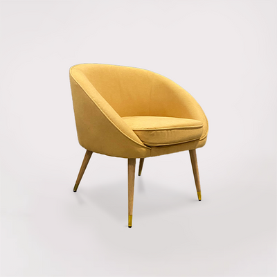Curve Armchair (Yellow)