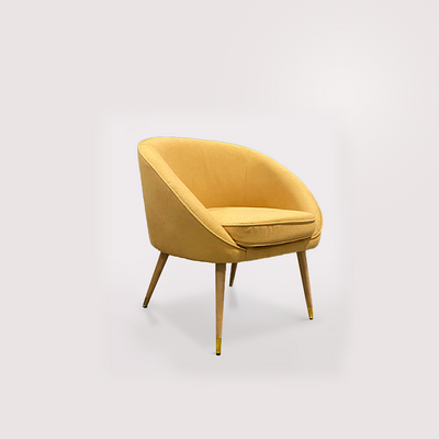 Curve Armchair (Yellow)