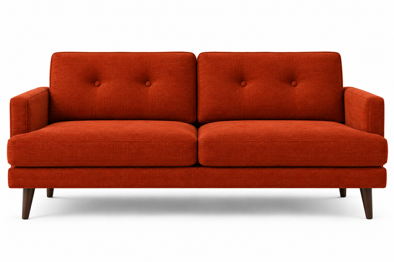 VERDI 3-Seater Sofa VELA 56 - rust