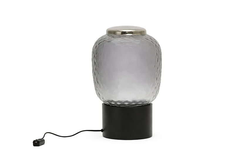 BUBBLE Table Lamp XL - black glass