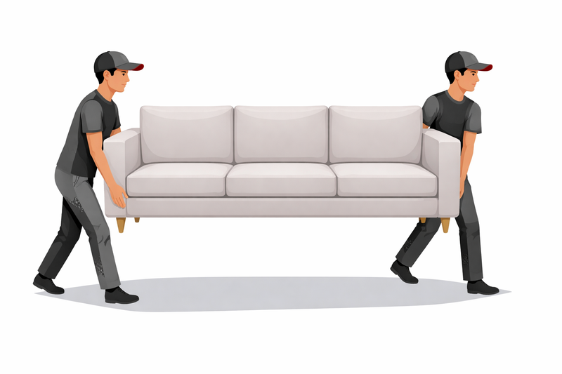 Removal/Dispose of old 3 Seater