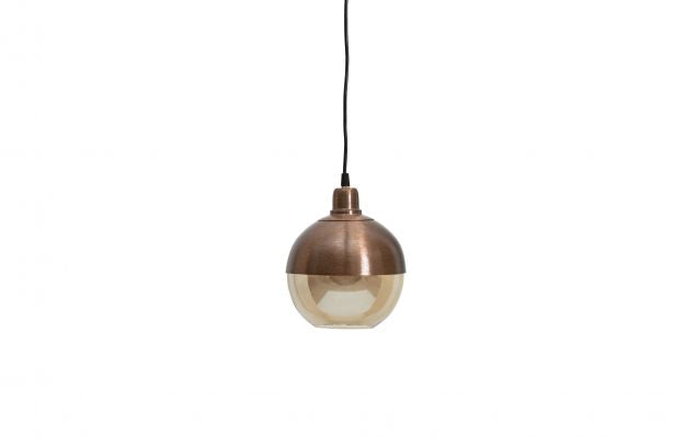 SPLIT Hanging Lamp -  Brown Brush