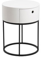 POLO Bedside Table - white