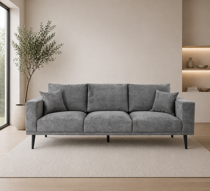 CONNIE 3-Seater Sofa - Lisbon Grey