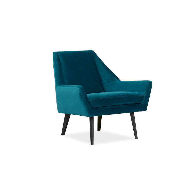 CARLTON Armchair MEG26 - teal velvet
