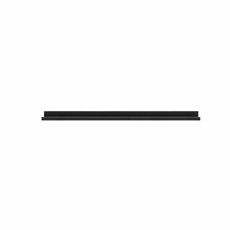MOSS Wooden Picture Shelf 115cm - black