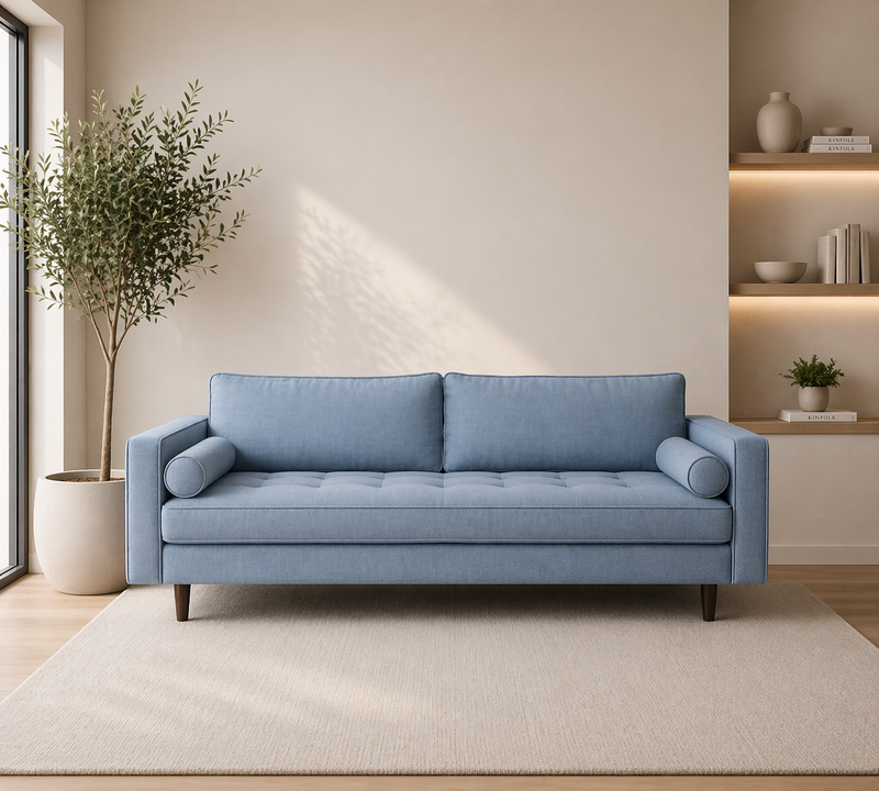 MEMPHIS 3-Seater Sofa OVER THE HORIZON 70 - blue