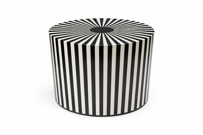 ZEBRA Coffee Table - black / white