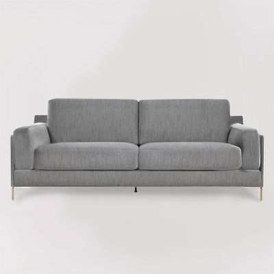 Dylan 3 Seater Sofa (Grey Fabric)