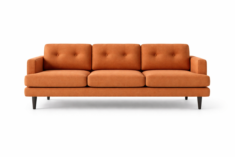VERDI XL 3-Seater Sofa GAVA 56 - terracotta