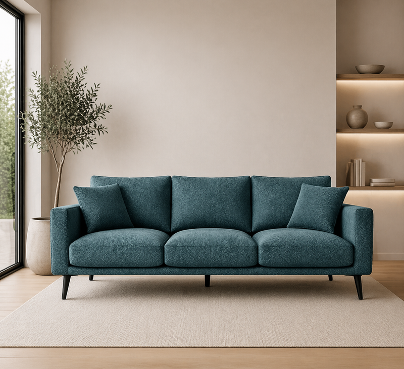 CONNIE 3-Seater Sofa MATANA 12 - midnight