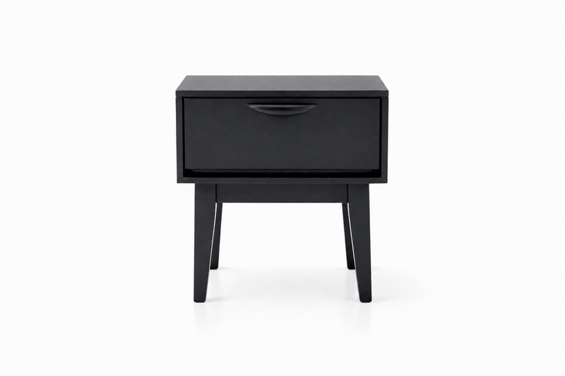 LUNA Bedside Table - dark grey