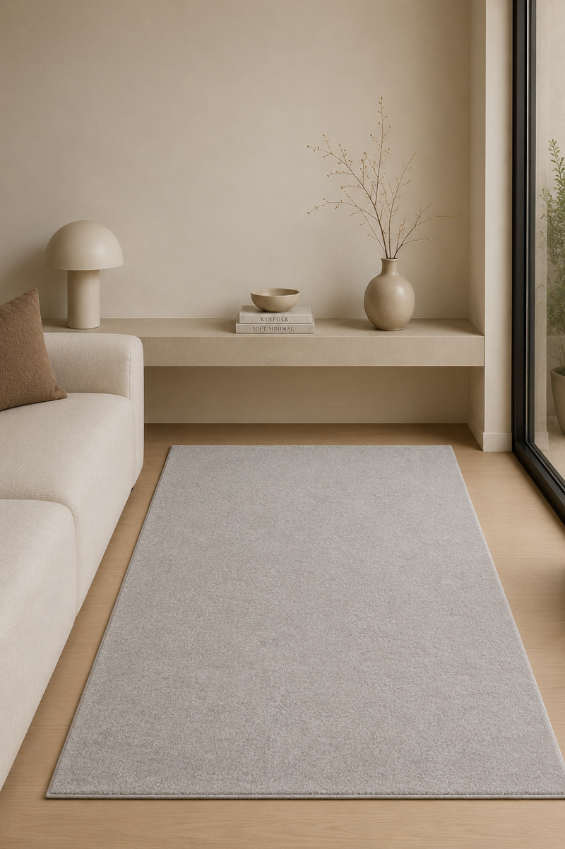 LANGSTED Rug 133 x 195cm - light grey