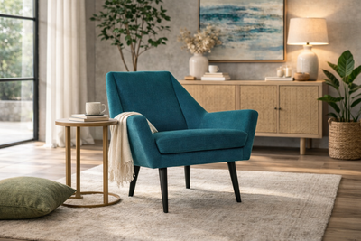 CARLTON Armchair ETHAN 17 - teal
