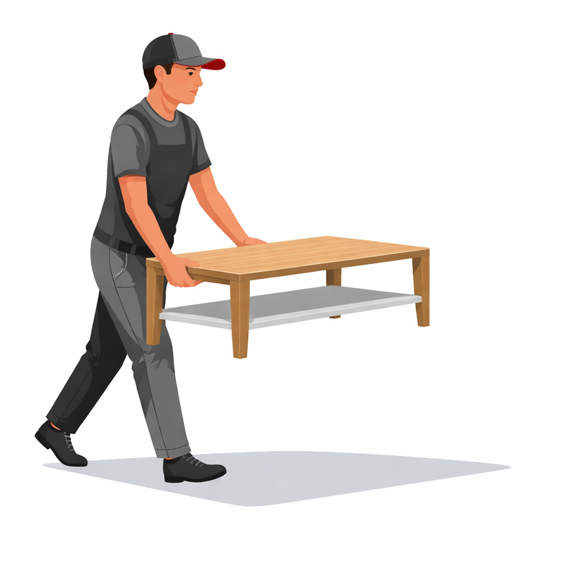 Removal/Dispose  of old Coffee Table