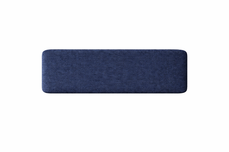 HEADBOARD 7'0'' Rectangle with piping - SLOW MOTION 77 (navy)