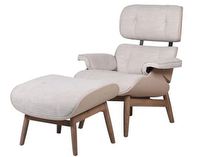 Eames Chair with Footstool 970 x 860 x 830mm