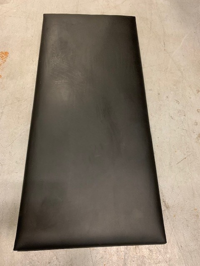 Headboard Only - 4'6'' x 24'' (Black PU Leather)