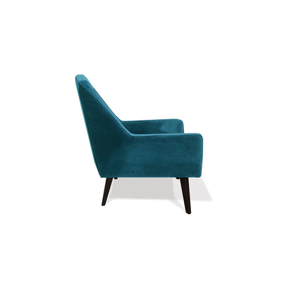 Carlton Armchair (Teal Velvet)